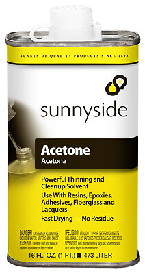 Sunnyside 84016 Acetone, 1-Pt. – Quantity 12