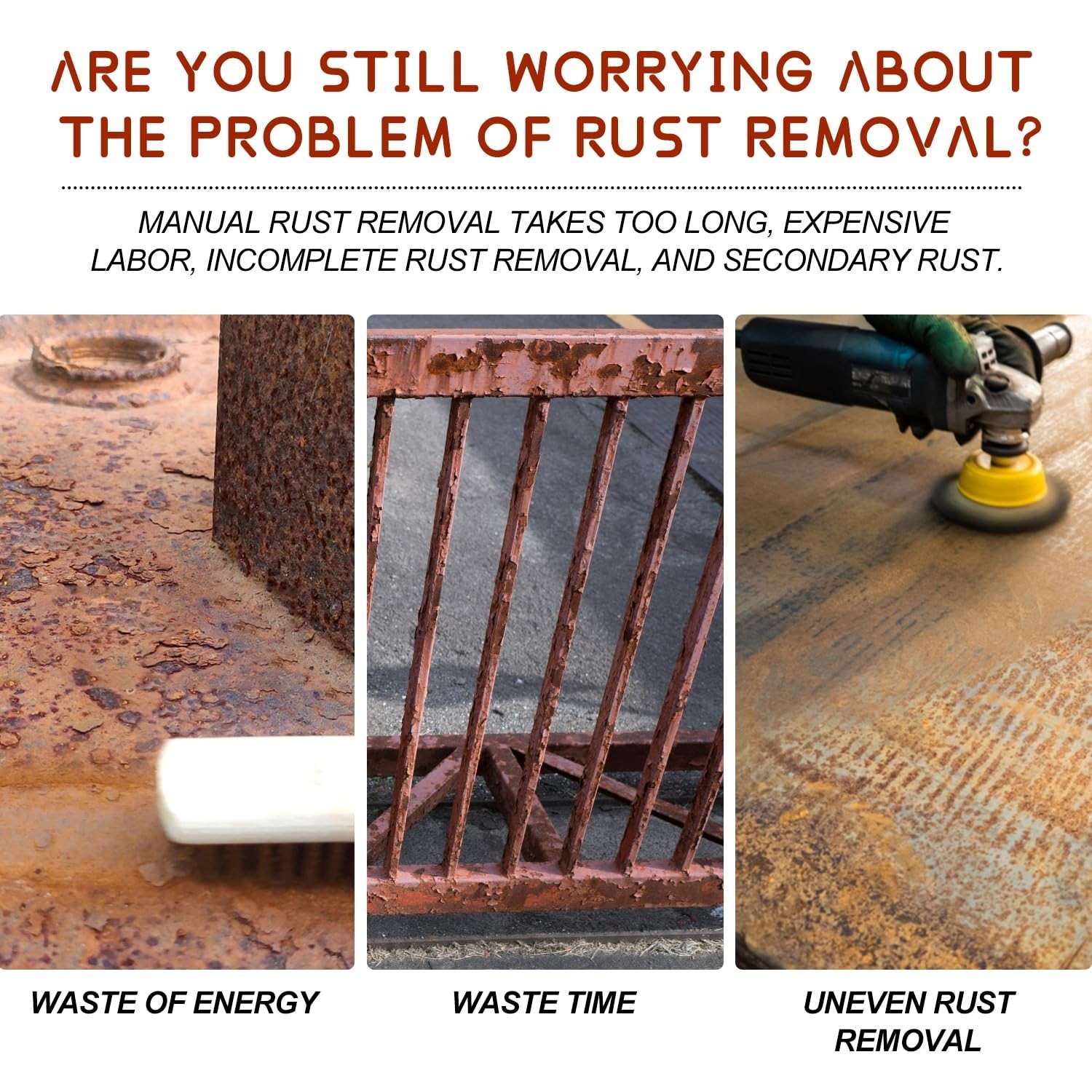 TPTAL Rust Renovator,Rust Remover for Metal,Rust Converter for Metal,Water-Ba…