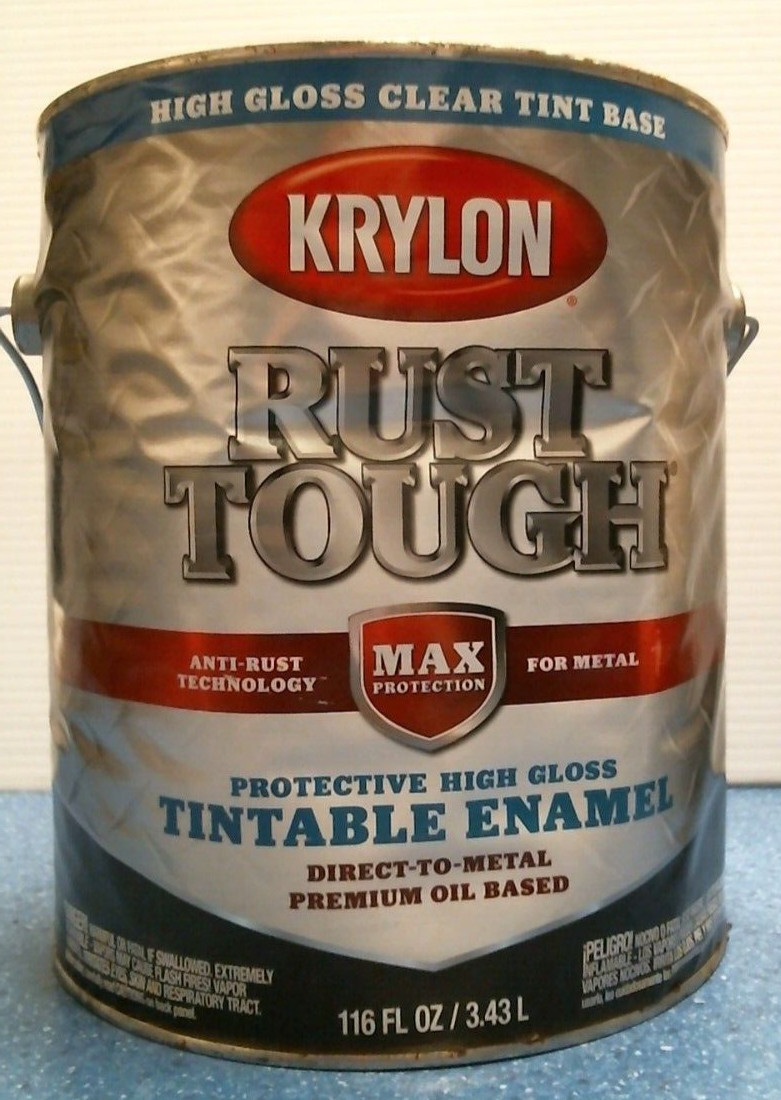 Krylon Rust Tough Protective High Gloss Tintable Enamel 1 gal. (RTG9750) FS