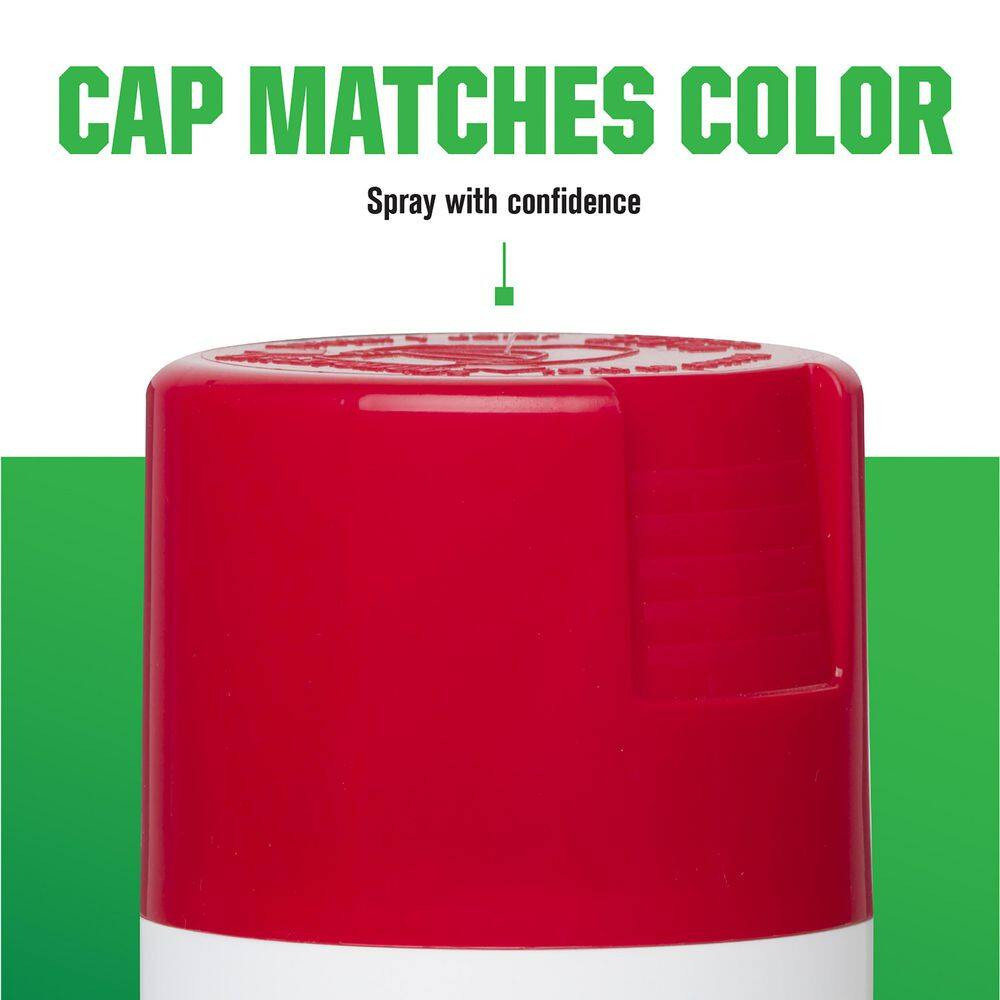 12 Oz. Farm and Implement Massey Ferguson Red Enamel Spray Paint (6-Pack)