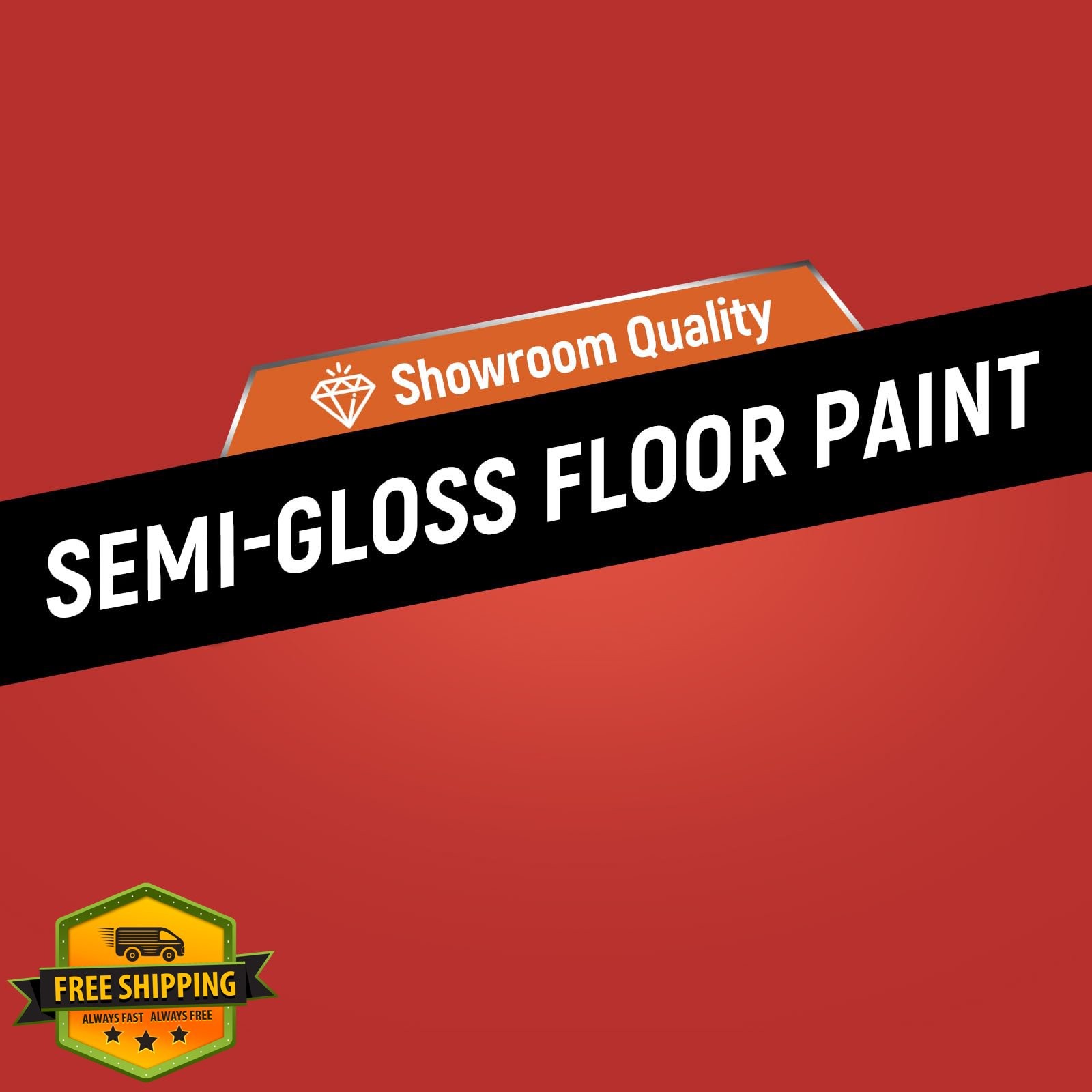 YOA 1 Gallon Red Garage Floor Paint