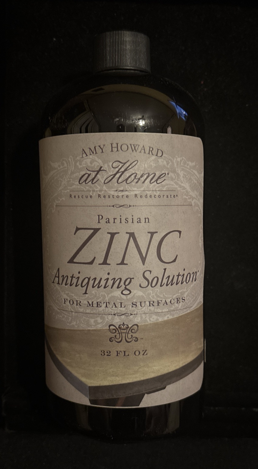 Amy Howard At Home Natural Zinc Antiquing Solution 32 Oz Free Shipping!