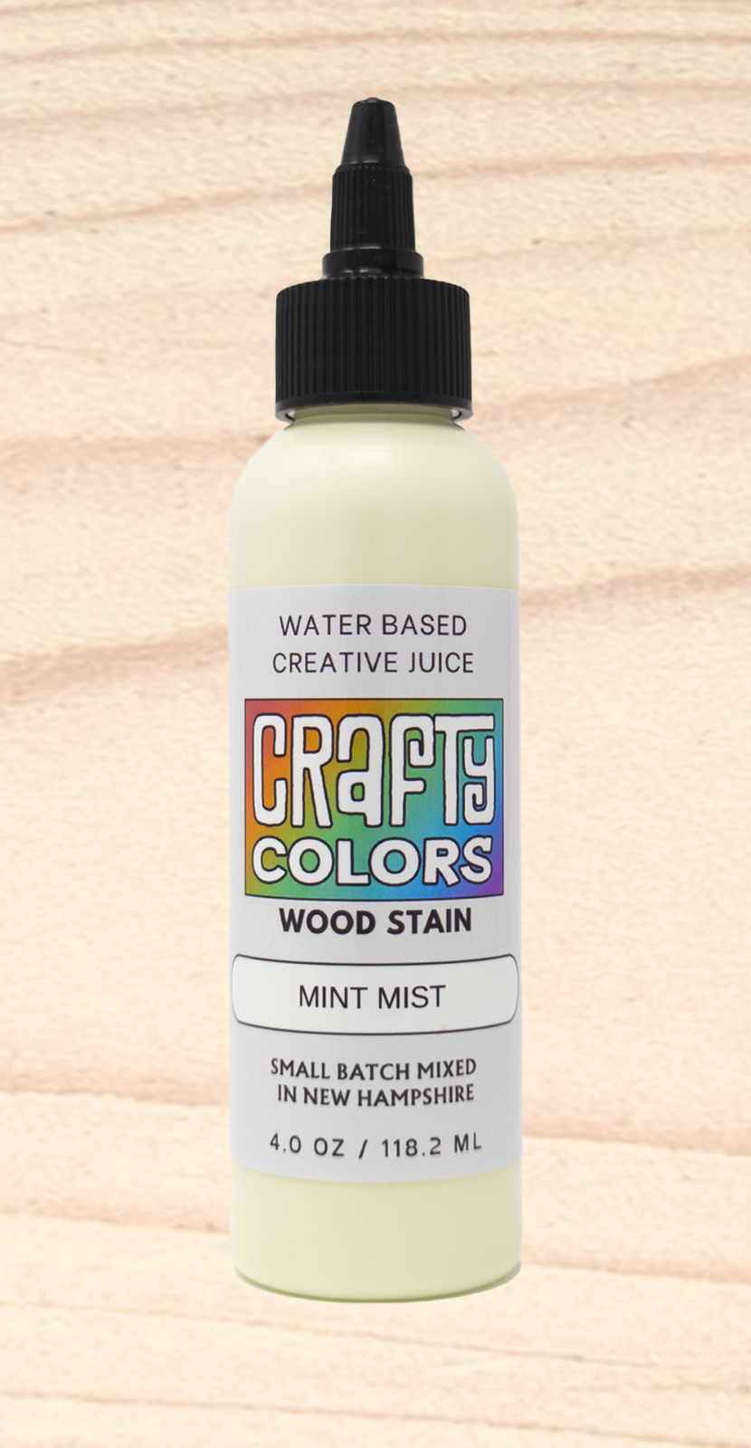 Pale Beige Wood Stain – Crafty Colors Vibrant Water Based Wood Stains