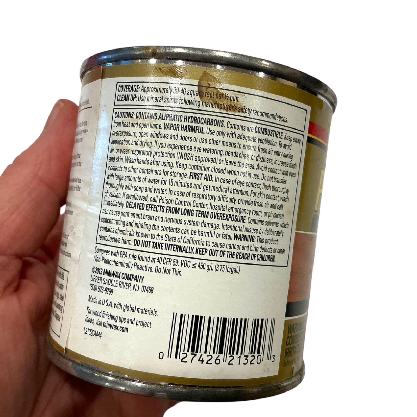Minwax Polyshades Stain Polyurethane 1/2 pint PECAN Satin 8 oz new