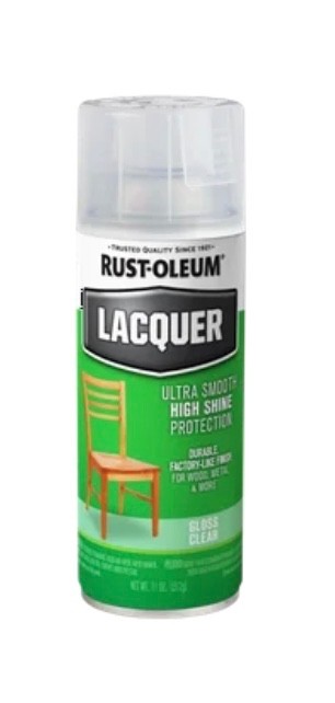 Rust-Oleum High Lustre Coating Specialty Spray Lacquer, Clear, 11 Oz.