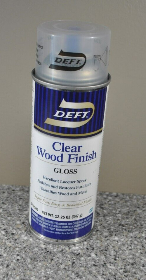 Deft Interior Clear Wood Finish Gloss Lacquer, 12.25-Ounce Aerosol Spray
