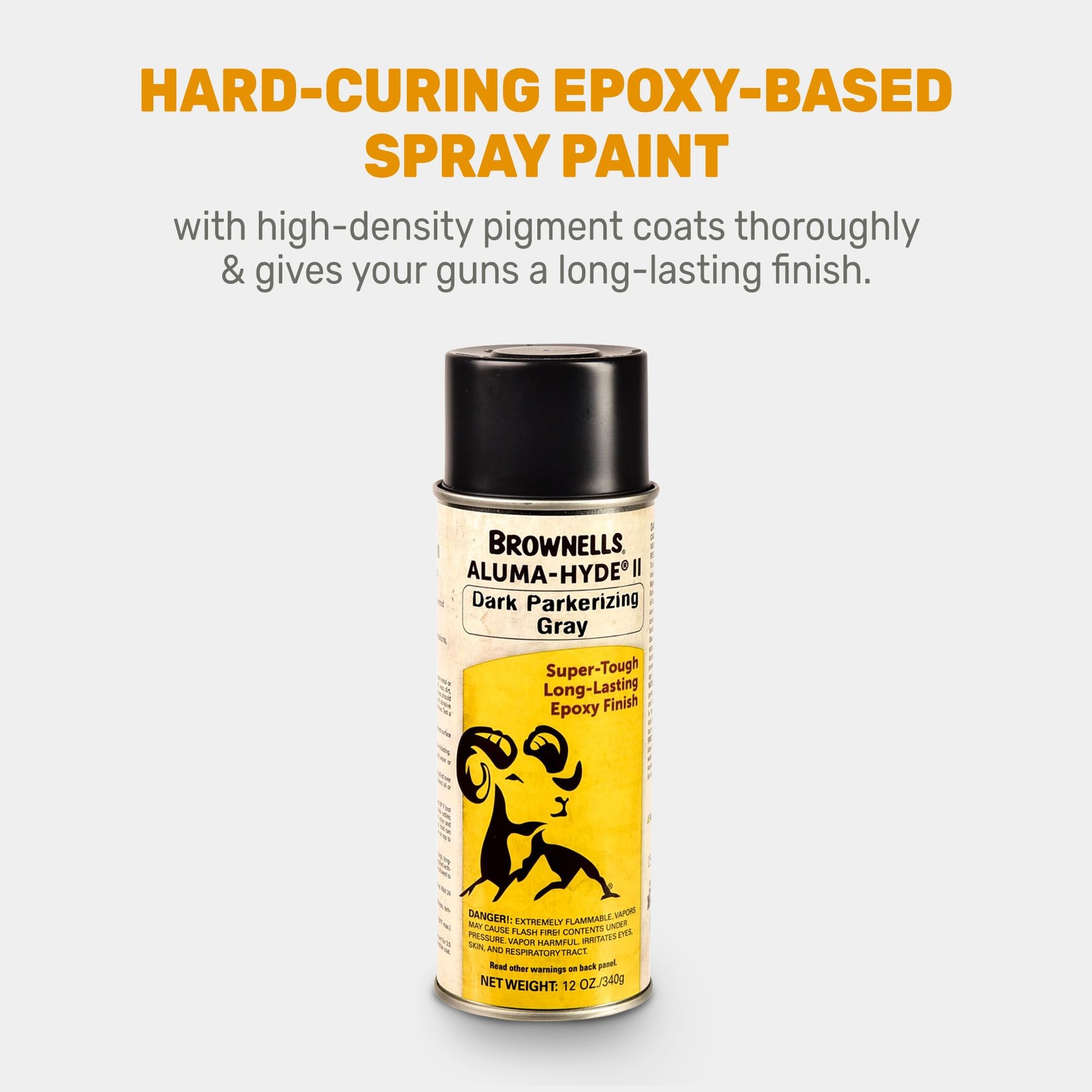 Aluma-Hyde II Epoxy Based Firearm Finish Spray Coating Protection Paint, Aero…