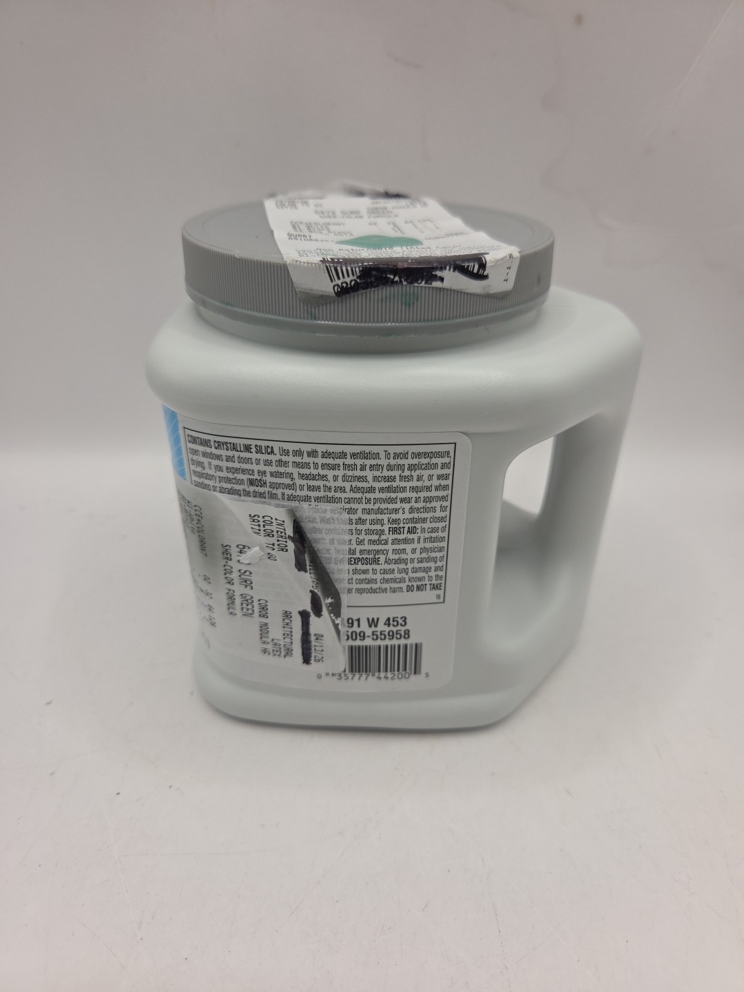 1 Qt Sherwin Williams Colors To Go Satin Interior/Exterior Color 6473 Surf…