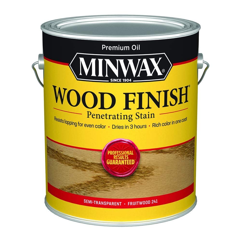 250 VOC Compliant Fruitwood Wood Finish Stain – Gallon Size for DIY Projects