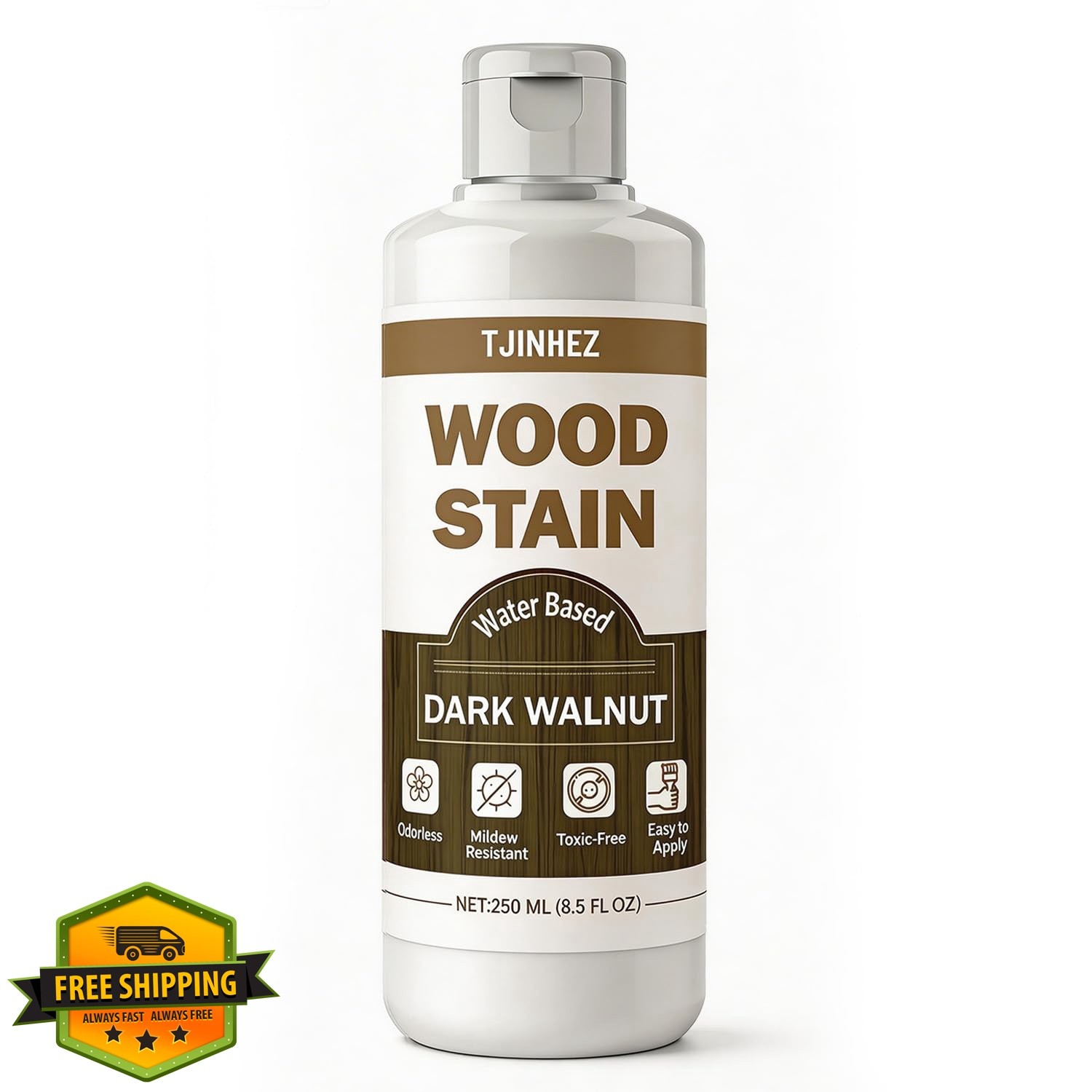 TJINHEZ Walnut Dark Wood Stain 245ml