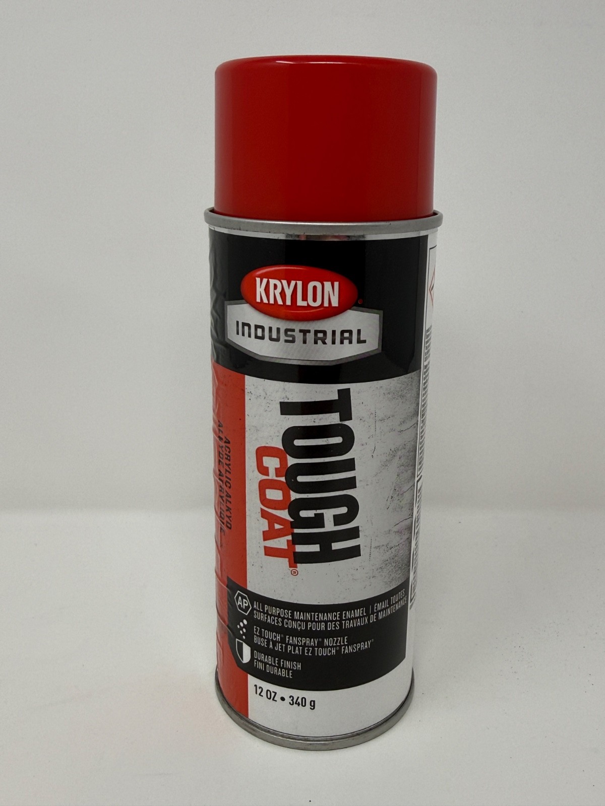 Krylon Industrial Tough Coat Acrylic Alkyd Spray Paint Cherry Red 1101 12oz New