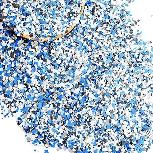 Blend Decorative Color Chips Concrete Floor Coatings Paint Flake 700 G/ 1.54 Lb