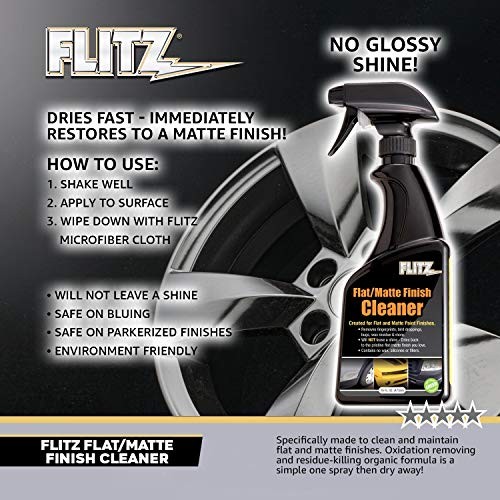 Flat Matte Finish Cleaner – 16oz Bottle of USA-Made Vinyl 16 Fl Oz (Pack of 1)