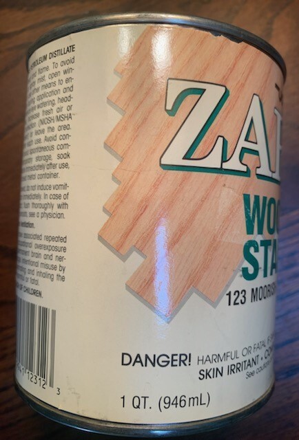 Zar Interior Stain, 123 MOORISH TEAK, Quart