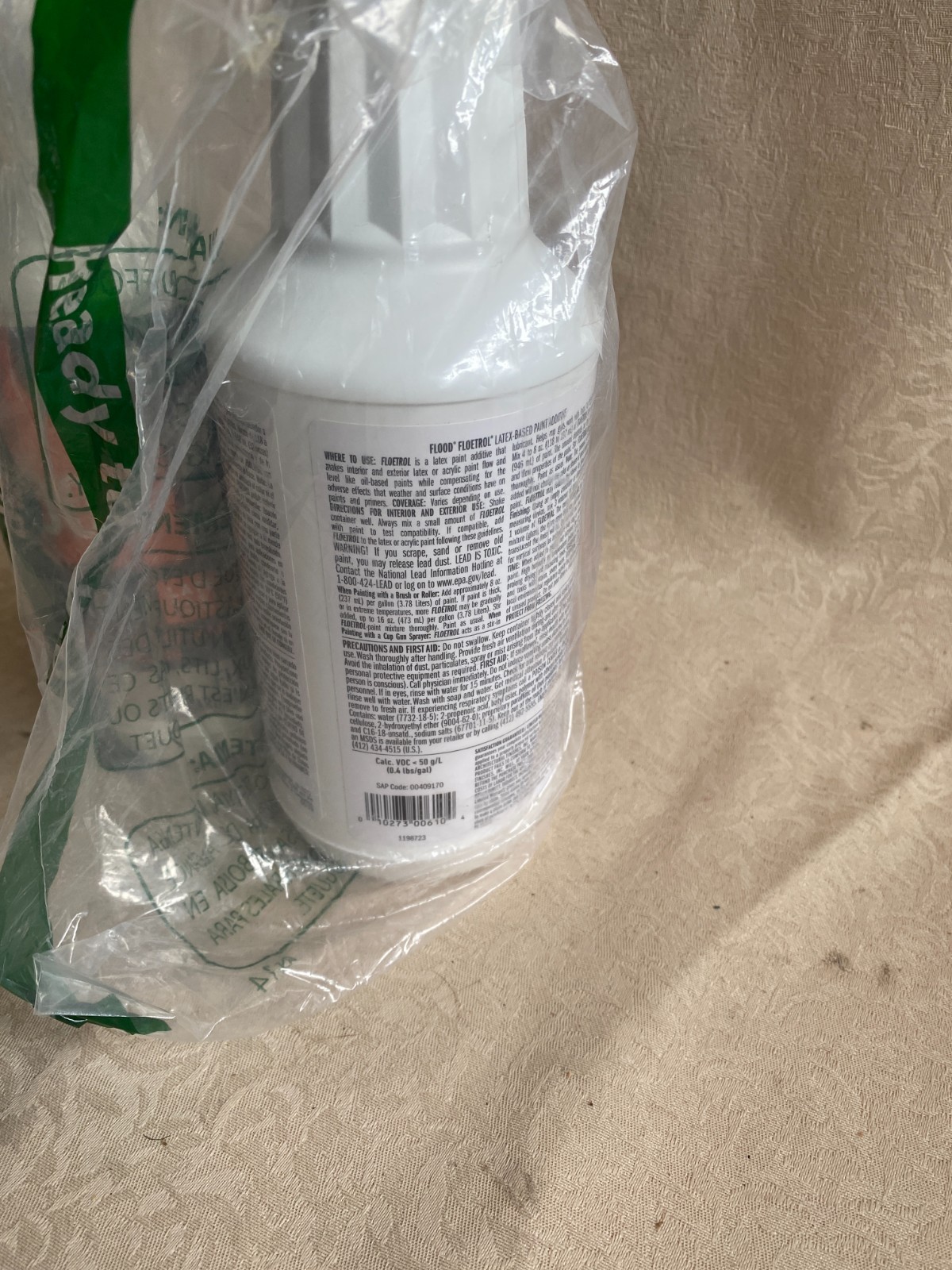 2 Pack Flood Floetrol Latex Paint Conditioner Additive 1 Quart 32 oz Bottles 2 Q