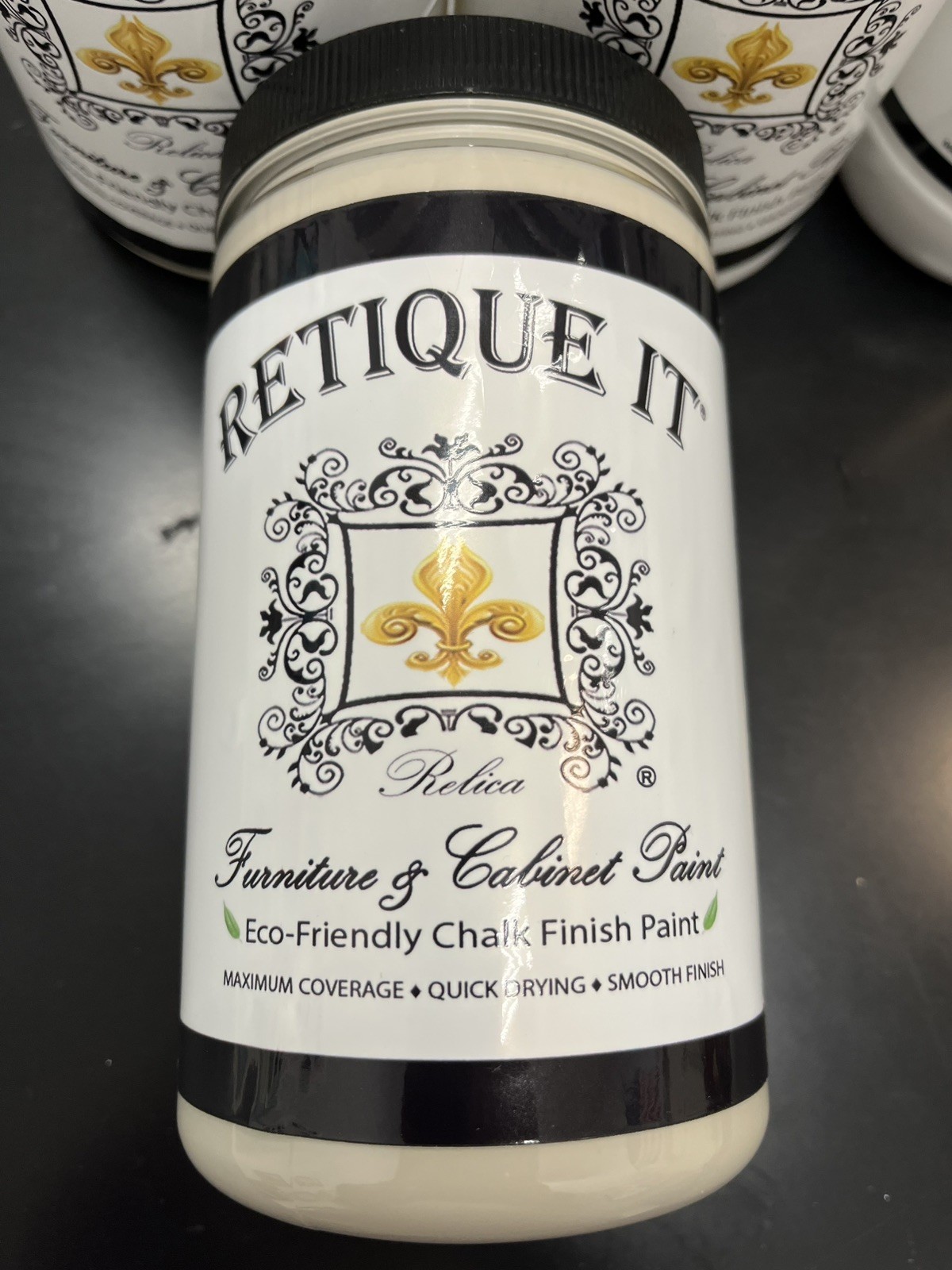 Retique It Furniture And Cabinet Paint Chalk Finish Paint Dove Grey Quart 32 Oz