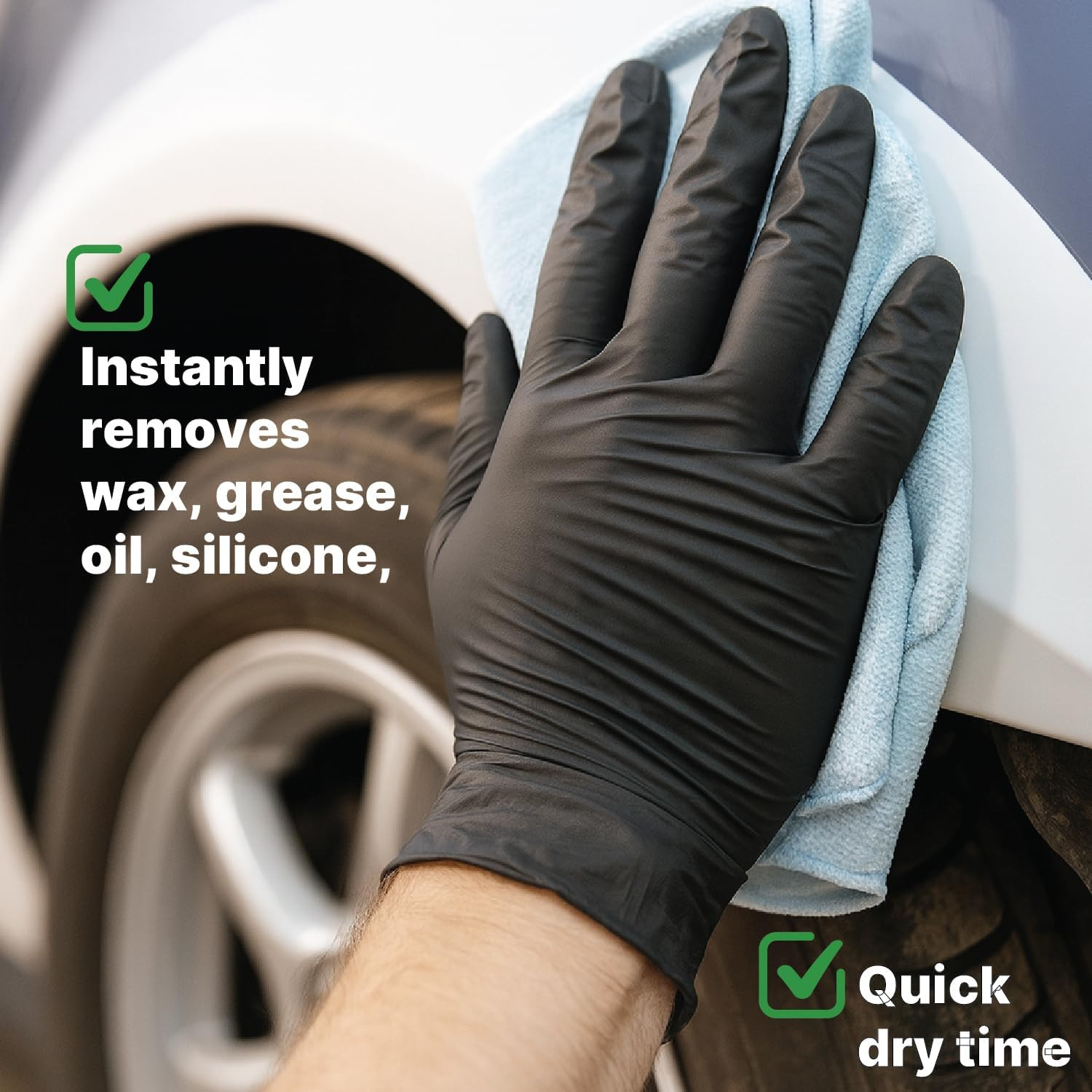 Wax and Grease Remover 1 Gallon Multi-Surface Paint Prep Cleaner for Auto Body,