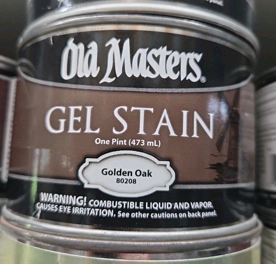 Old Masters Gel Stain Pint, 80208 Golden Oak