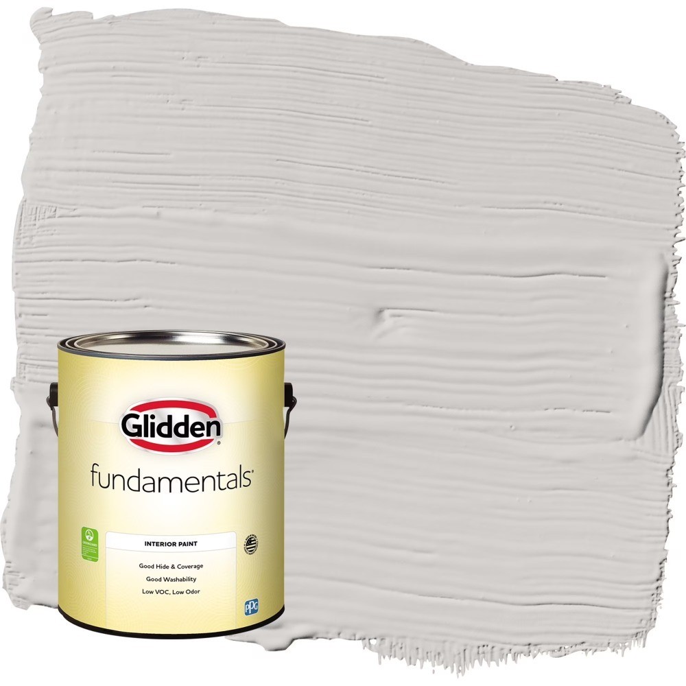 Gallon Interior Paint for Walls and Ceilings Eggshell Finish Light Grey