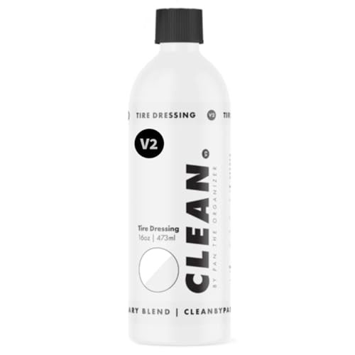 CLEAN. V2 Tire Dressing – 16oz-Hydrophobic Satin Finish, 16 Fl Oz (Pack of 1)