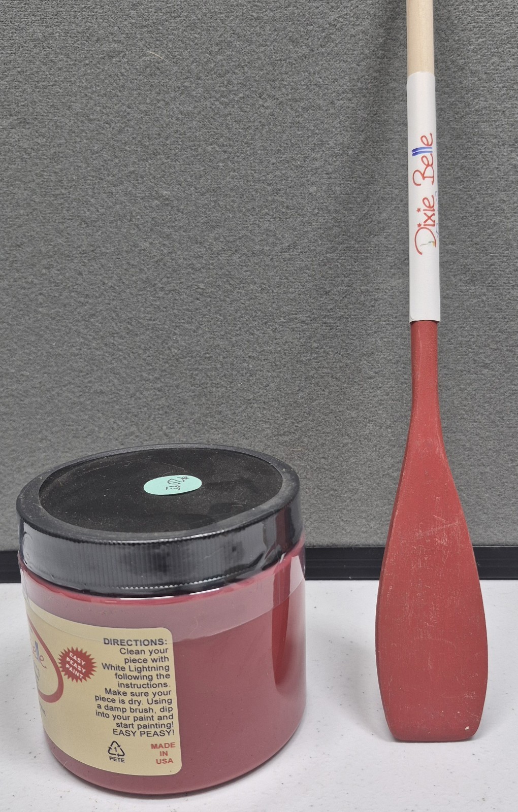 Dixie Belle Paint Chalk Mineral Paint 16oz “Barn Red” Color New Furniture