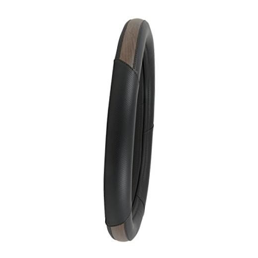 54062 Center matte natural dark wood Steerling Wheel Cover