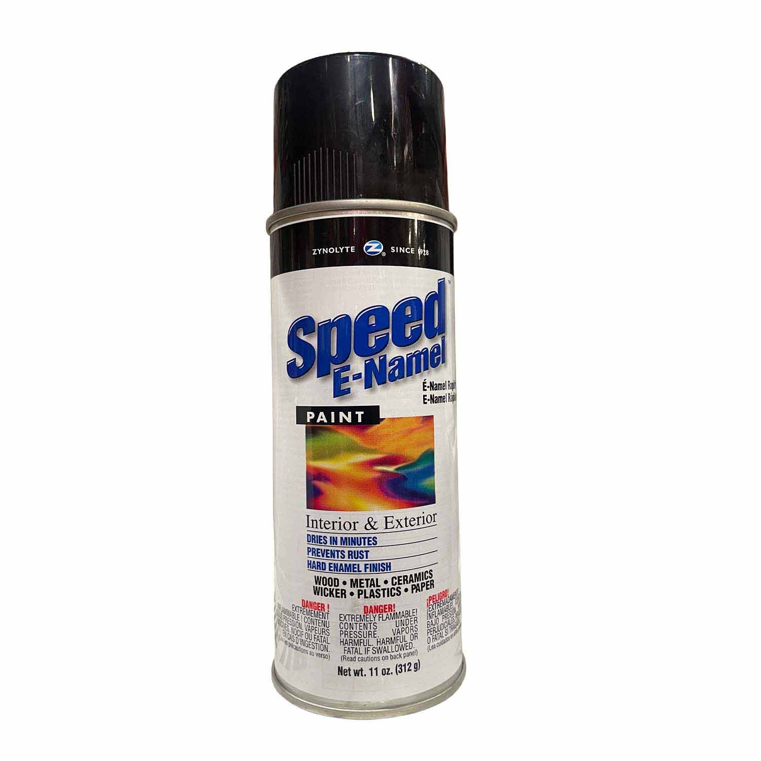 Aervoe Z387 Zynolyte Speed E-Namel Spray Paint Gloss Black 16oz