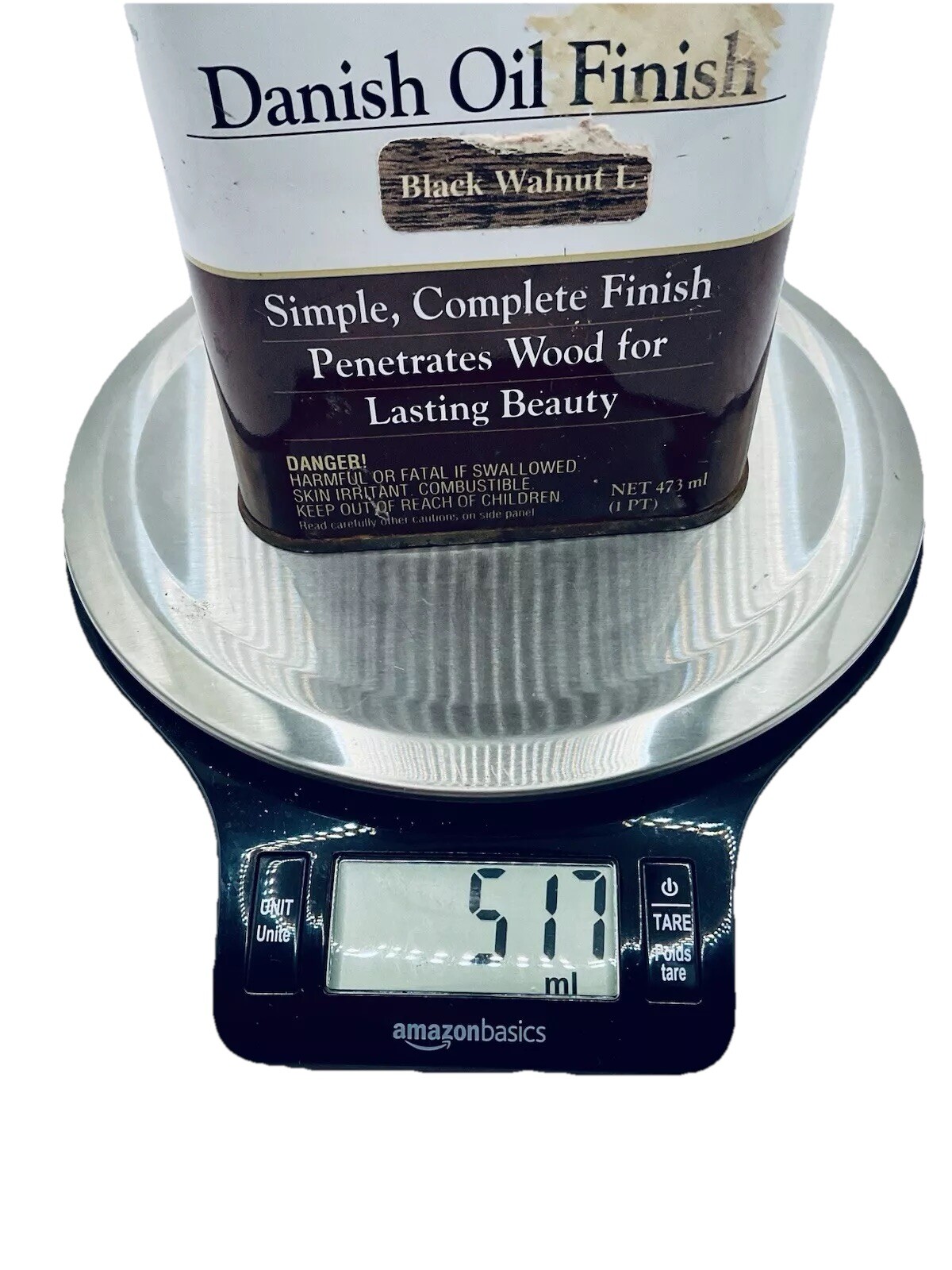 WATCO DANISH OIL FINISH by MINWAX BLACK WALNUT 473 ML – 1993 NEW OLD STOCK