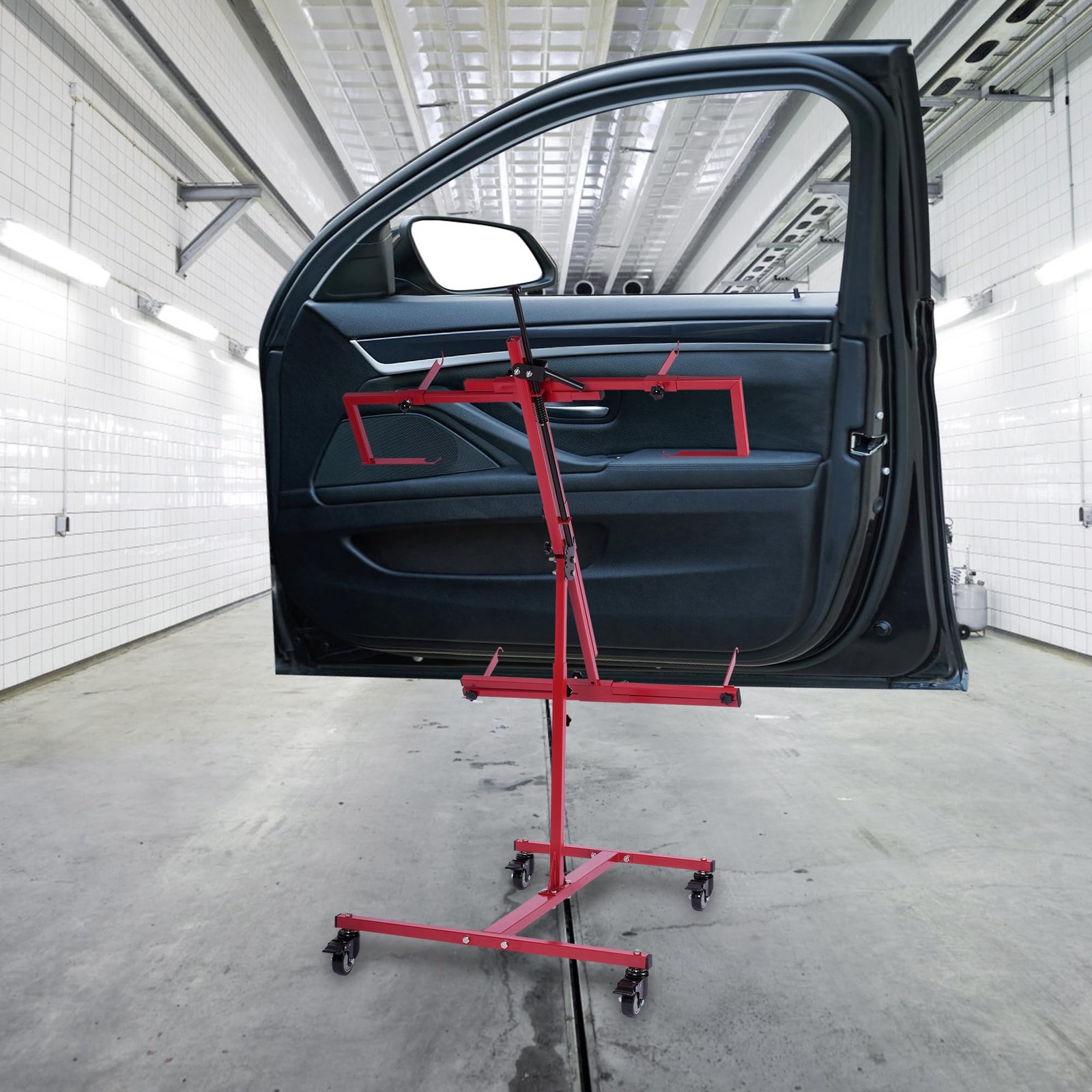 Auto Body Door Paint Stands,Multifunction Panel Paint Stand, Adjustable Autom…