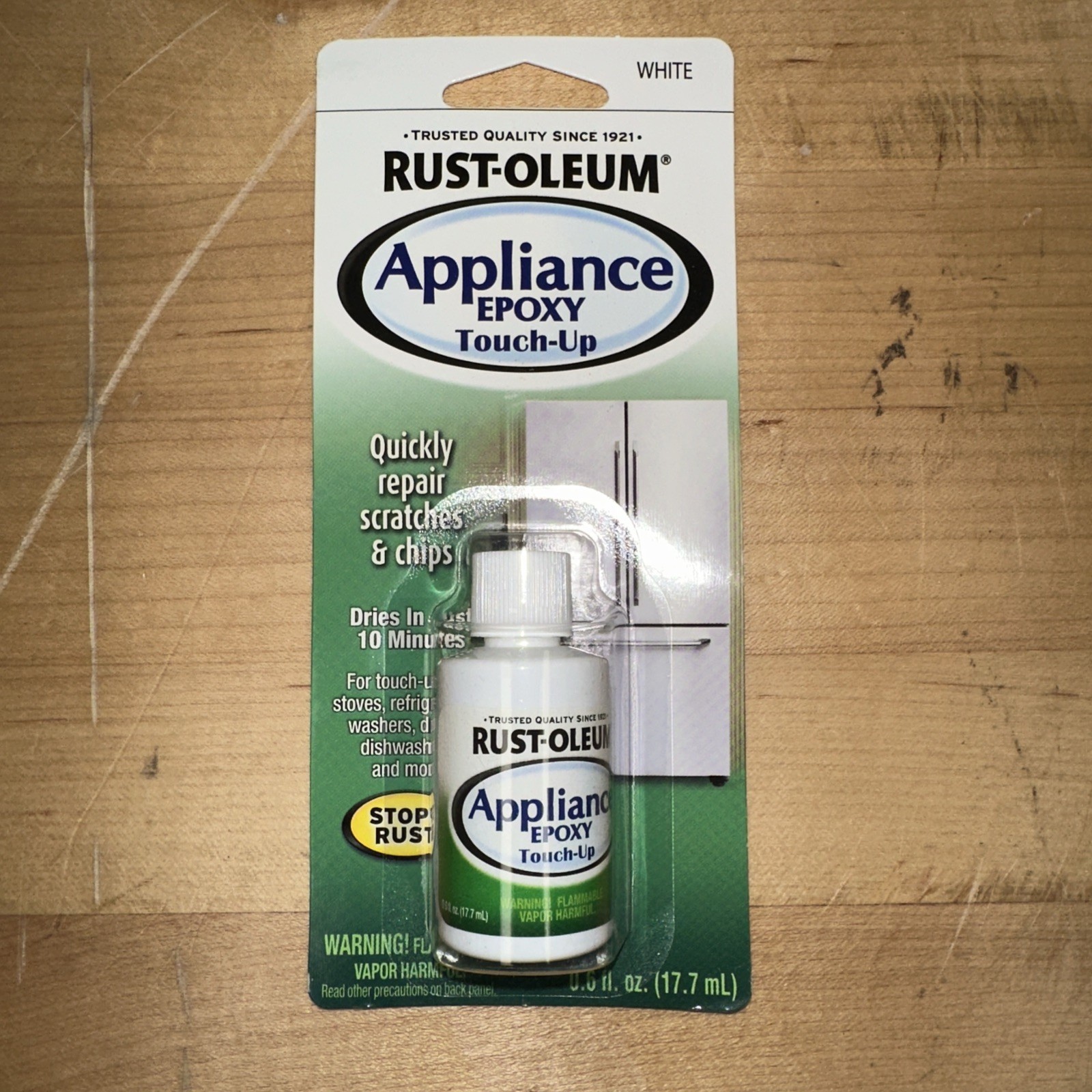 Rust-Oleum 203000 Specialty White Appliance Touch Up 0.6 Ounce Jar Free Shipping