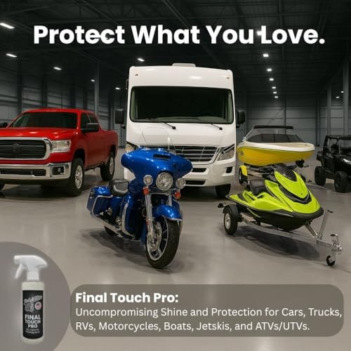 Final Touch Pro | Premium SiO₂ Ceramic Spray for Maximum Gloss & Protection |
