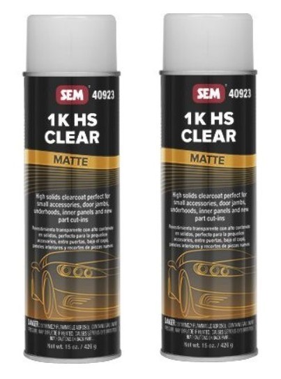 1K HS Matte Clear 40923 SEM 40923 (2 Pack)