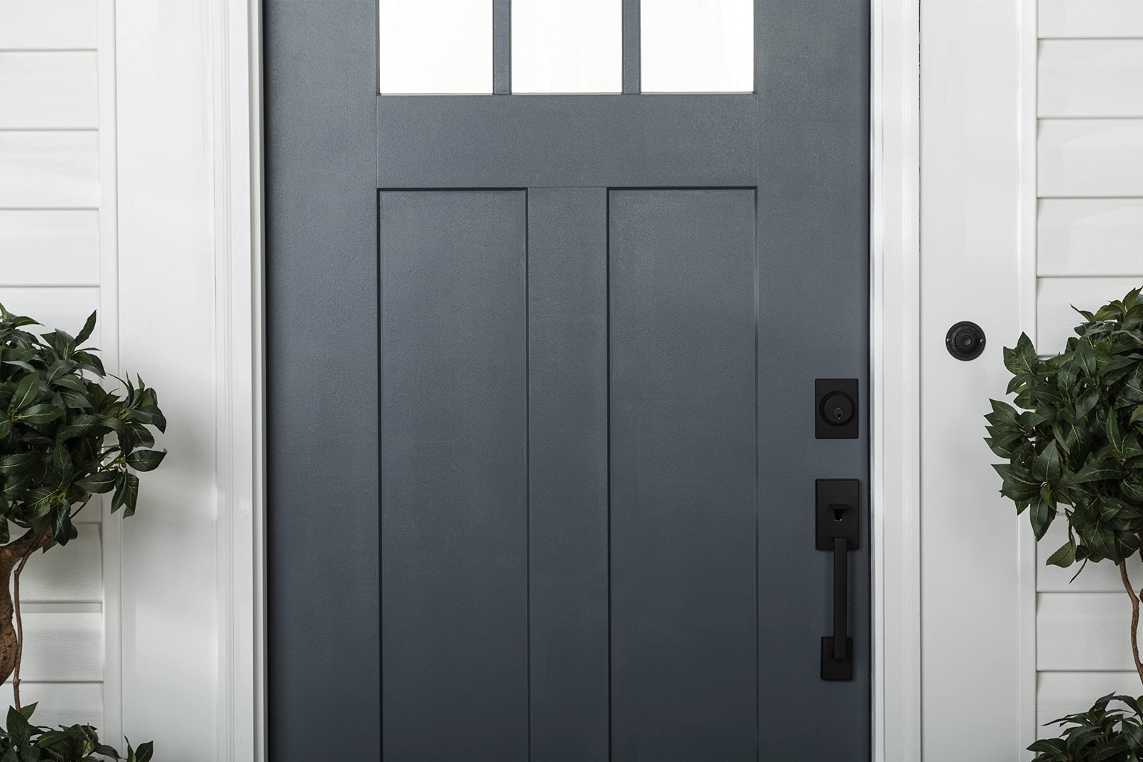 Rust Oleum Satin Alpine Gray Door And Trim Paint 32 Fl Oz Water Based Fast Dr…