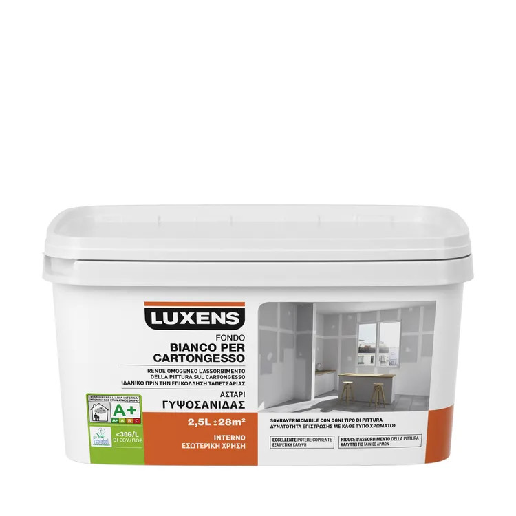 LUXENS plasterboard plasterboard water base 2.5 L 2.5 kg