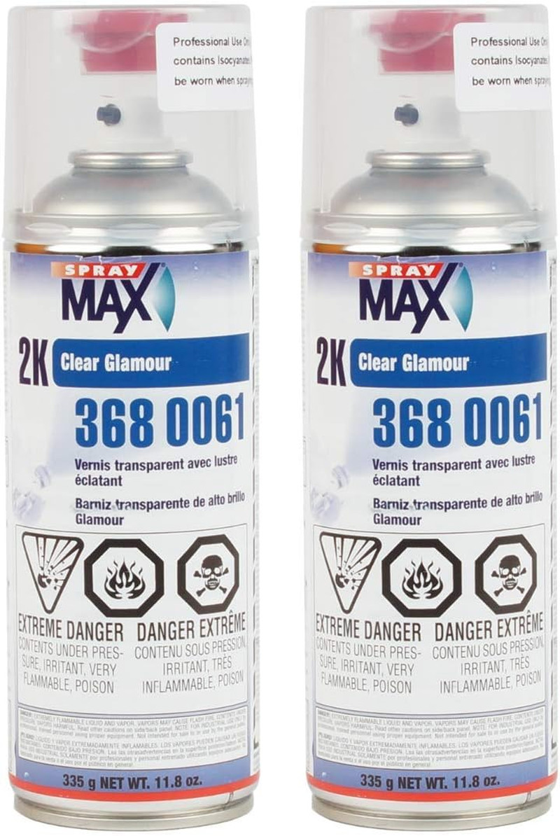 Spray Max 2K High Gloss Finish Clear Coat Spray Paint | Car Parts and Repair Re