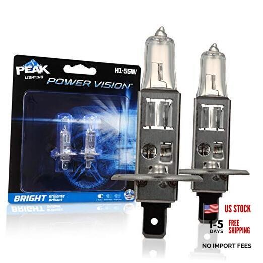 Power Vision Automotive High Performance H1 55W Headlights (2 Pack) Good