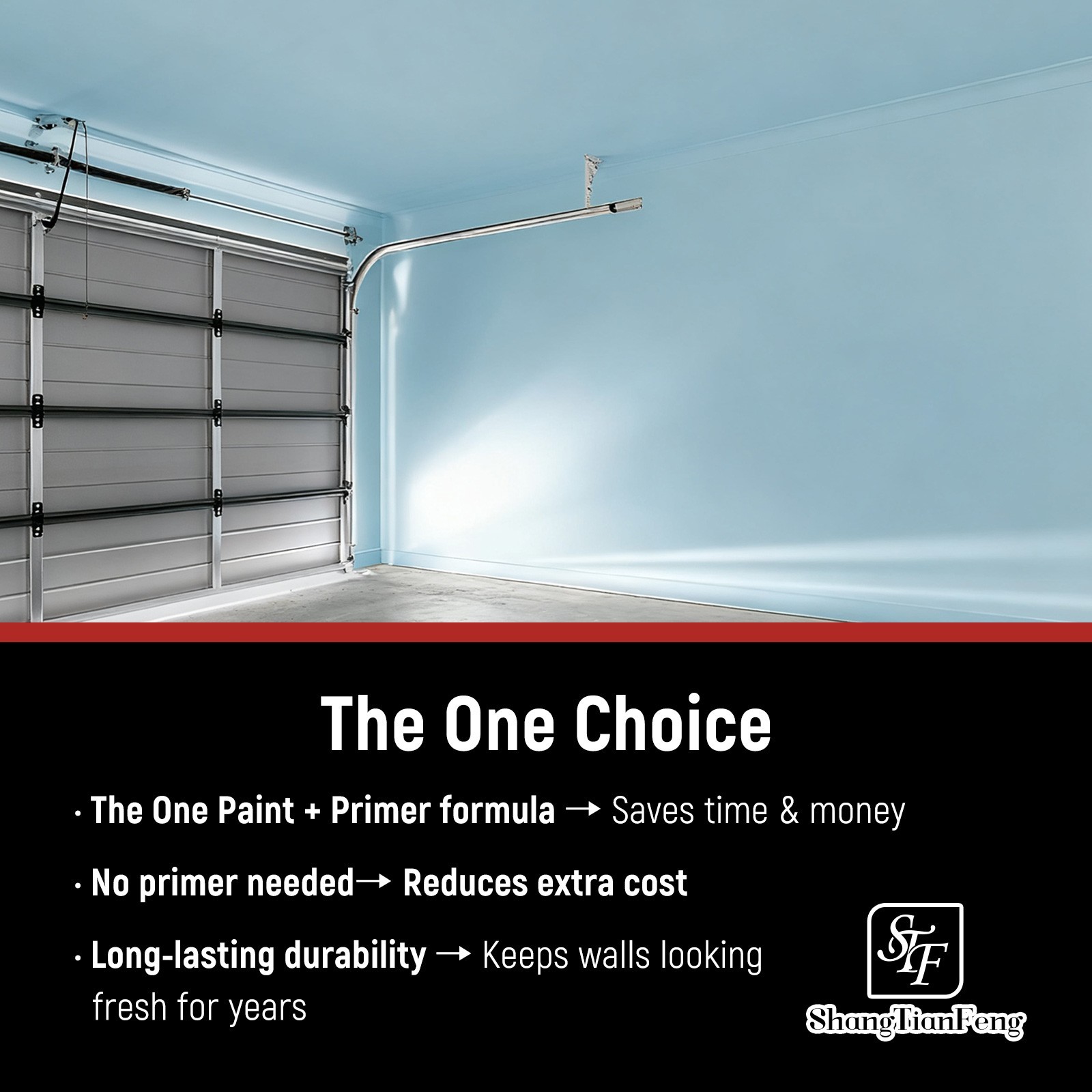 Professional Epoxy Floor Paint Kit -Acrylic Concrete Coating for Garage，1 Gallon
