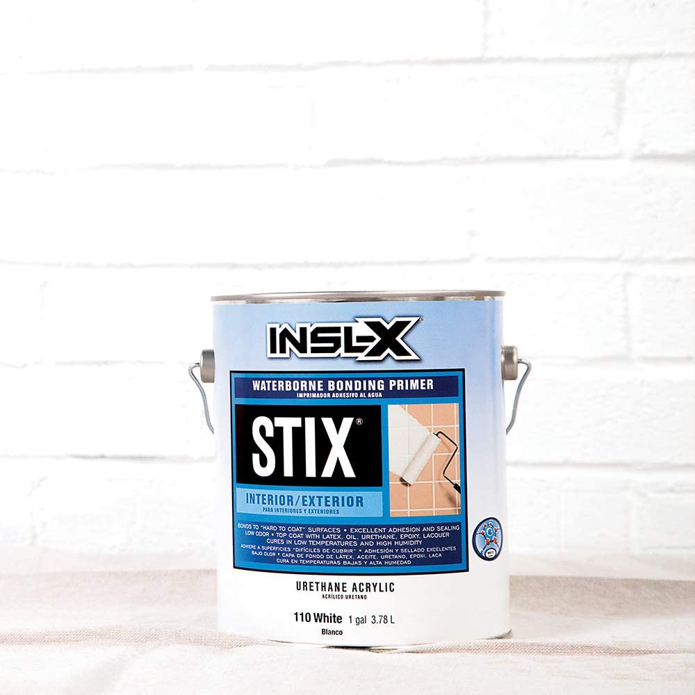 SXA11009A-01 Stix Acrylic Waterborne Bonding Primer, 1 Gallon, White