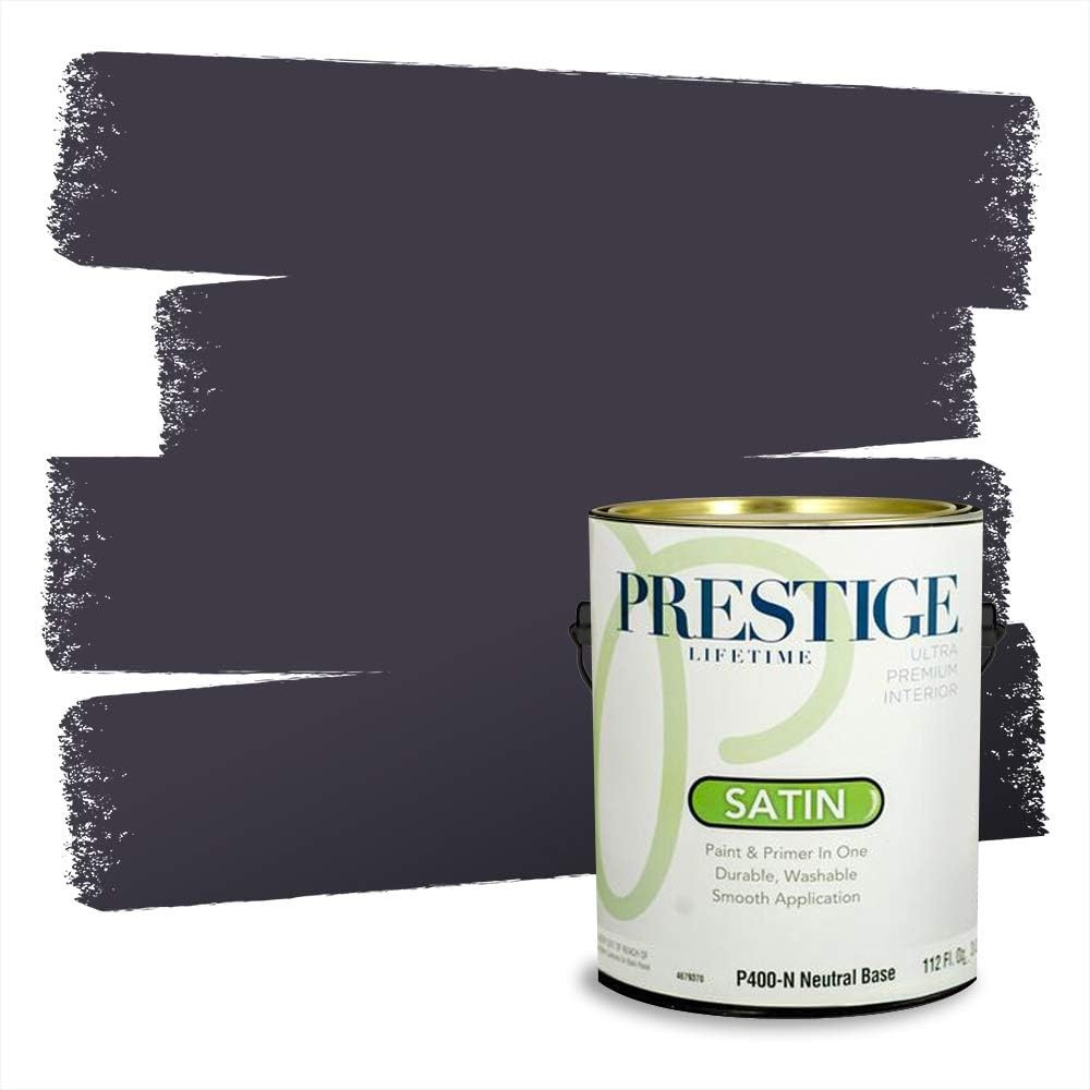 Interior Paint and Primer in One – Acrylic Latex Satin, Low VOC, Washable