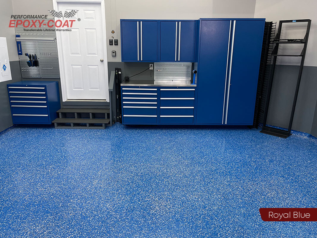 Epoxy Coat Touch Up Floor Coating Kit 60 sq. ft. 9.7 mil with 1/4″ flake