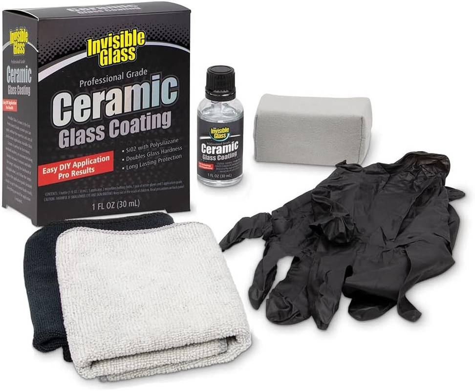 95151 Ceramic Glass Coating Kit – Long-Lasting, Rain Repellent & Hydrophobic Pro
