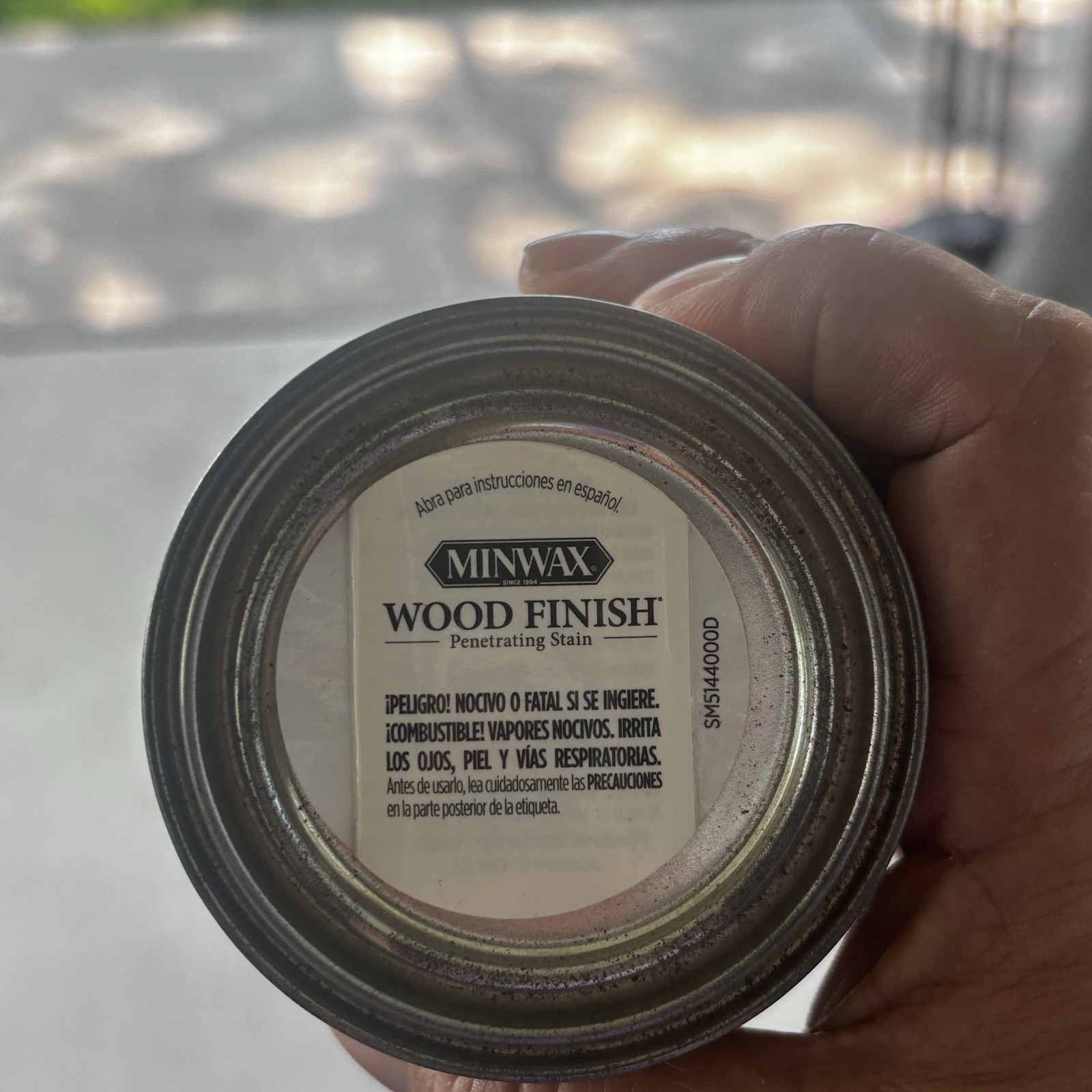 MINWAX PICKLED OAK 260 INTERIOR OIL BASED WOOD FINISH STAIN 1/2 PINT