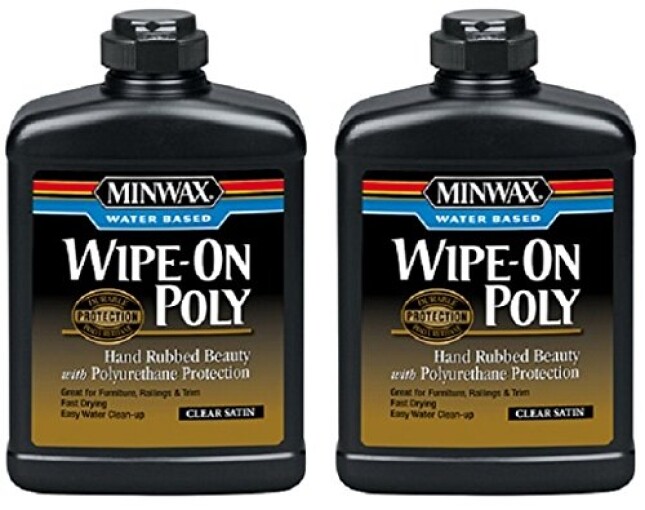 Minwax Wood Finish Water Based Satin Clear 1 Pt