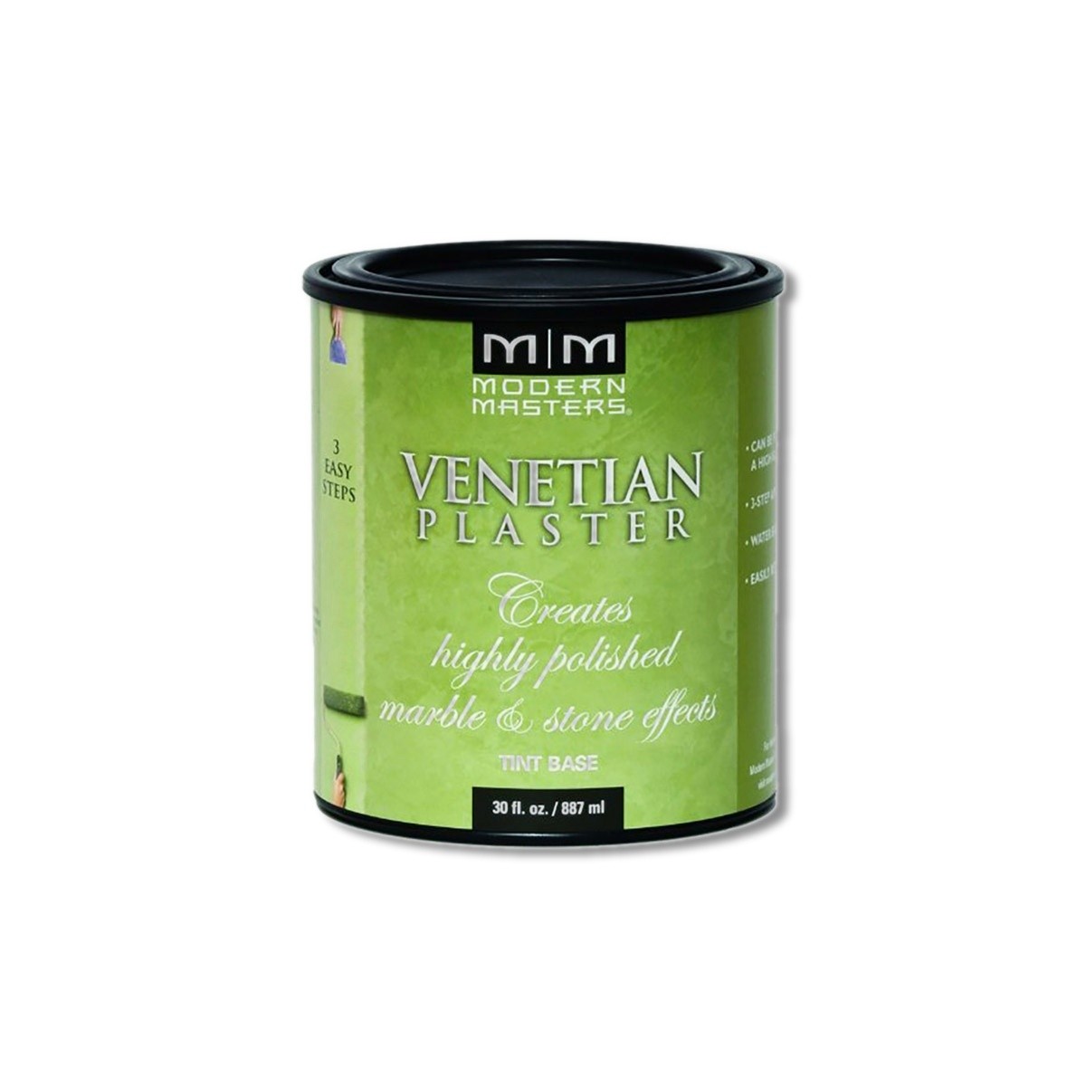 Modern Masters Tint Base Water-Based Venetian Plaster 30 oz VP100QT