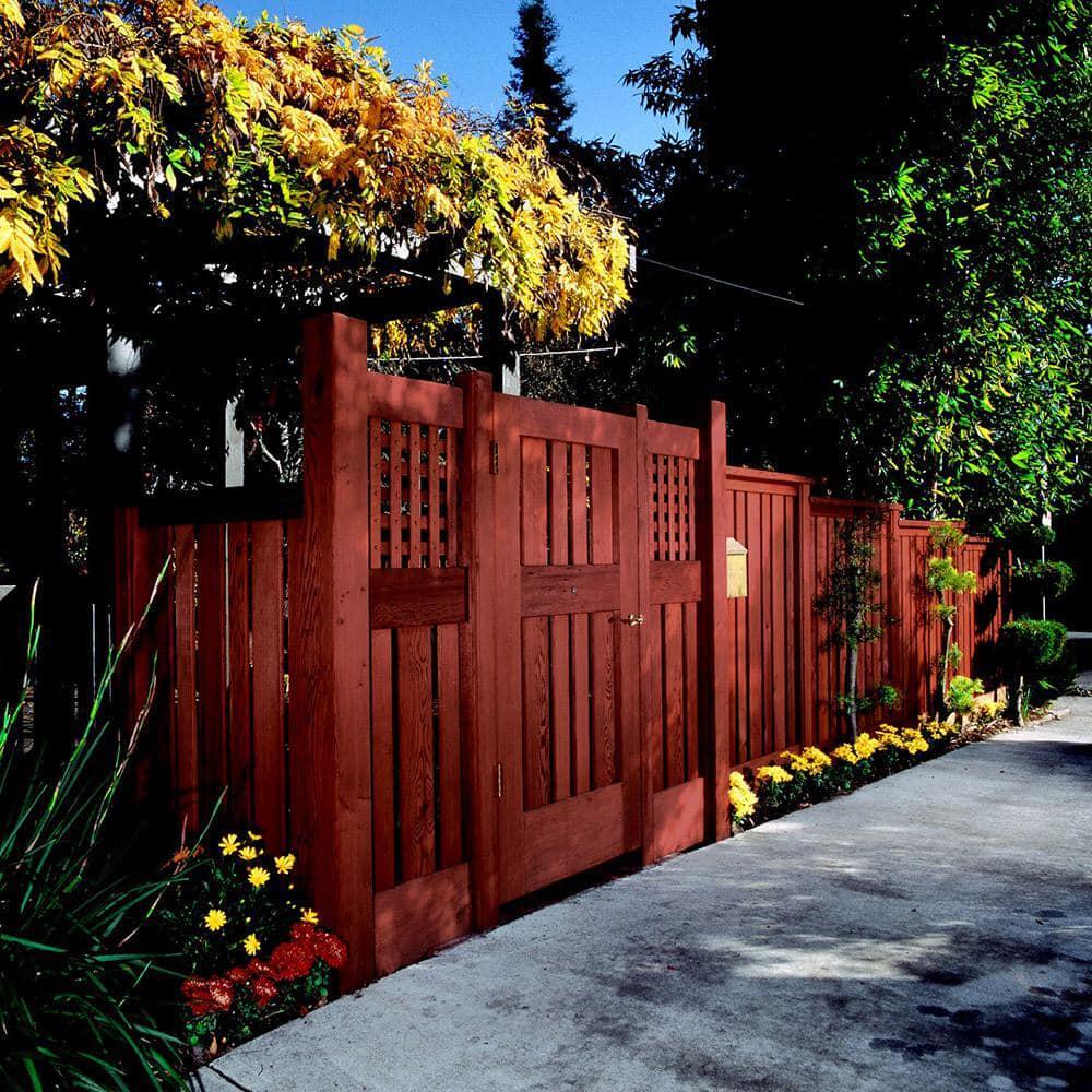 1 gal. Oil-Based Pacific Redwood Penetrating Exterior Stain and Sealer