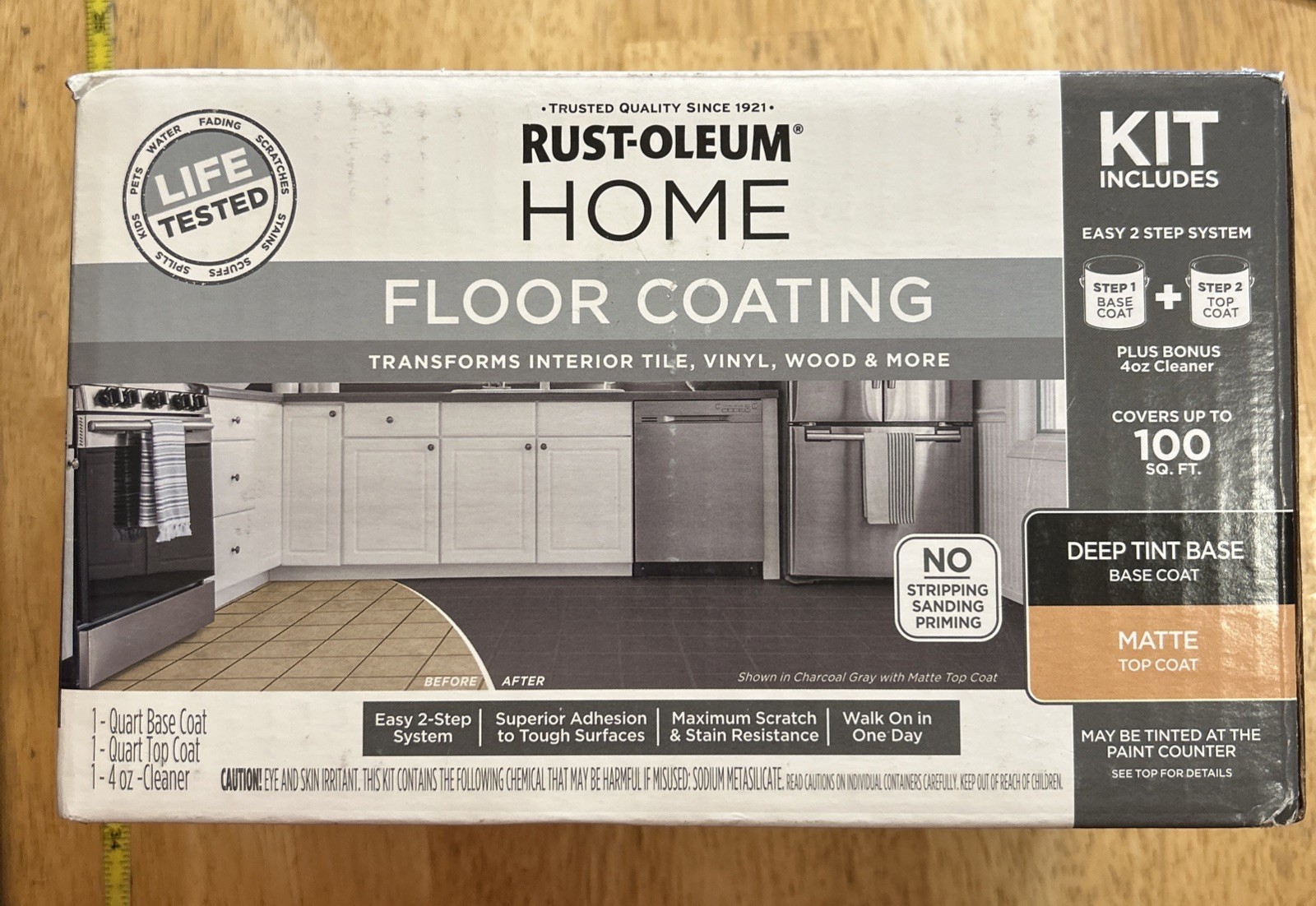 Rust-Oleum 360100 Home Deep Base/ Matte Top-Coat – New