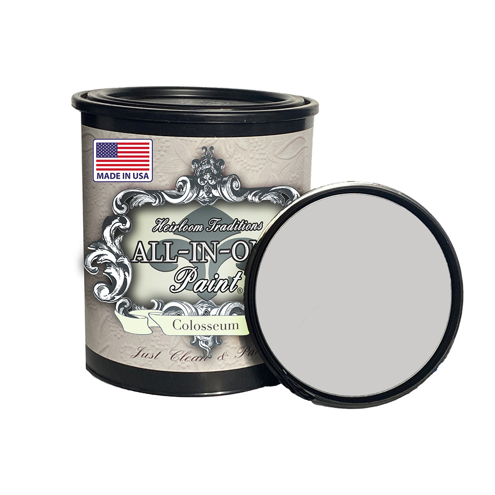 ALL-IN-ONE Paint by Heirloom Traditions – Colosseum (Gray White) – 32 Fl Oz