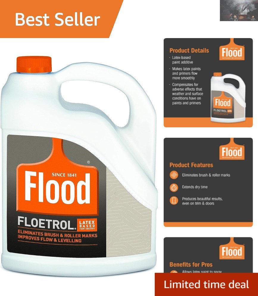 Versatile 1 Gallon Floetrol Latex Paint Additive for Easy Painting Projects