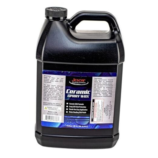 Ceramic Spray Wax – 128oz | High-Gloss Shine, Long 128 Fl Oz (Pack of 1)