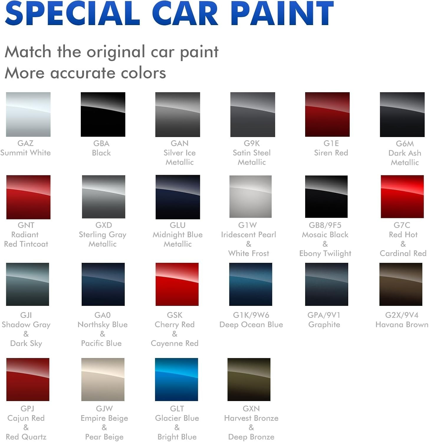 Deep Ocean Blue Chevrolet Touch Up Paint – Rust-Resistant & Waterproof